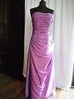 purple corset dress prom  