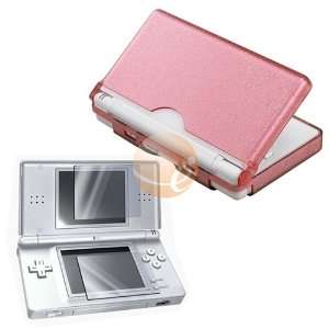  Pink Case for NDS Nintendo DS Lite + Screen Protector 