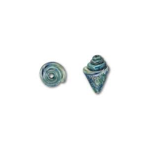   Swirl Dichroic Boro Glass Nobilis Seashell Bead Arts, Crafts & Sewing