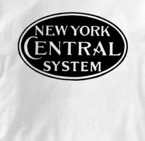 New York Central Lines System Railroad T Shirt XL  