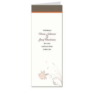  45 Wedding Programs   Flower & Butterfly