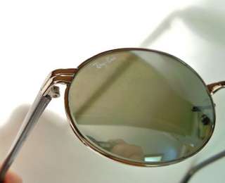 Bausch & Lomb RAY BAN Sidestreet Mirrored Oval Sunglasses W2319 NWAS 