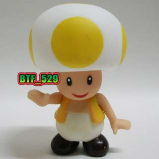 New Mario Bros Figure( 31/2 Red Blue Green Purple Yellow Old Toad 