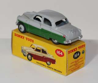 DINKY TOYS 164 VAUXHALL CRESTA GREEN GREY BOXED  