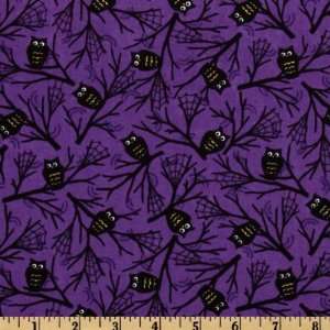  Moda Happy Howlo ween Hooters Potion Purple Fabric By 