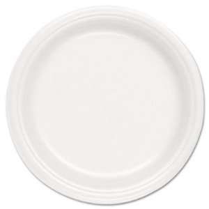  Foam Plate 9 Diameter White 125/Pack 500/Carton Office 