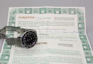 ROLEX GMT MASTER II CHRONOMETER REF16710 BOX/PAPERS, CERTIFICATE 