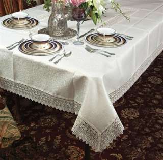 VINTAGE EMBROIDERY TABLECLOTH TREASURE MECREMA ALL SIZE  