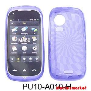   Polyurethane Transparent Clear Samsung Instinct HD M850 Case Cover