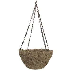  16 inch moss hanging basket