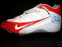 GATORS Chris Leak Signed Shoes GAME USED in the 2006 National 