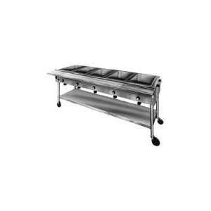  Eagle Group PDHT5 Portable Electric Hot Food Table 5 Well 