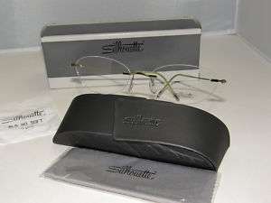 HOT NEW AUTHENTIC SILHOUETTE RIMLESS 6616 EYEGLASSES  