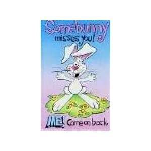  Postcards Absentee Somebunny Misses You (Package of 25 