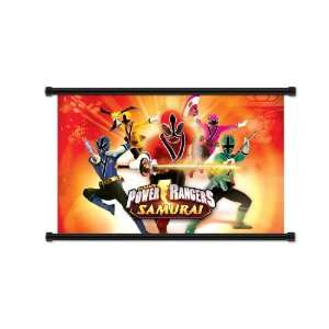  Power Rangers Samurai TV Show Fabric Wall Scroll Poster 