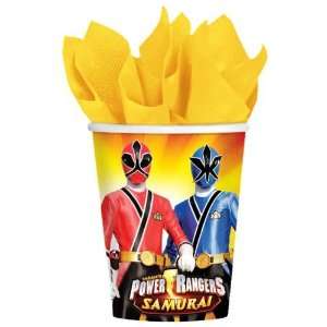  Power Rangers Samurai 9 oz. Paper Cups (8) Party Supplies 