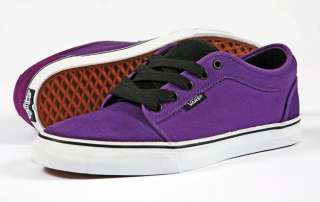   Low Purple Black Skateboarding Skate Shoes Sneakers New NWT 13  