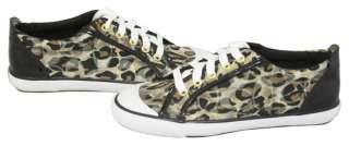   Barrett Ocelot Print Natural Multi Sneakers Tennis Shoes 8 New  