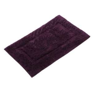   Cotton Large (24 x 35) Bath Rug   Plum (Purple)