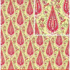  Quilting Love by Amy Butler Cypress Paisley in Lime Arts 