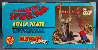Marvel Super Heroes Spiderman Attack Tower MISB  