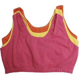   Loom   3 Pack Tank Style Sport Bras, Style 9012, Assorted Sizes  