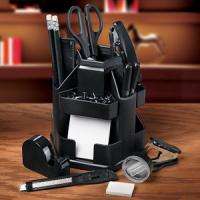 68 Piece Office Supplies in Rotating Desk Caddy  