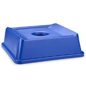  Rubbermaid Square Recycling Container Lid, 35 / 50 Gallon 