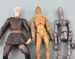 10 Pcs Star Wars Chewbacca YODA Jedi Master Legacy Droid Mixed Figures 