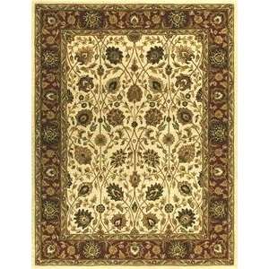  Loloi Maple MP 27 Ivory Red 8 Round Area Rug