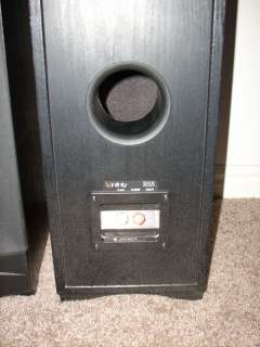 Infinity RS5 Main/ Stereo Tower Speakers w/Subwoofer 2 towers 8ohm 200 