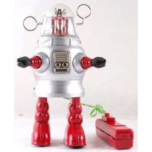  20 cm high Remote Control battery operated tin plate robot 