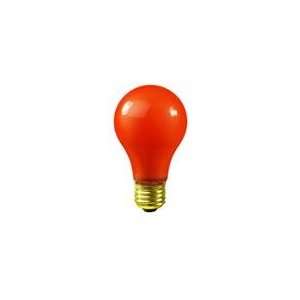  Club Pack of 25 Opaque Orange E26 Base Replacement A19 