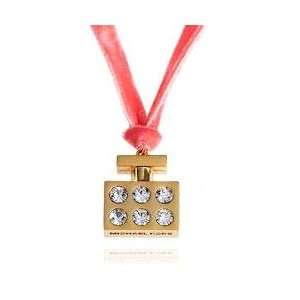  Michael Kors Ribbon Bracelet/ Necklace With Charm Beauty