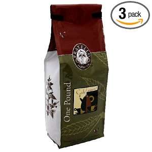 Fratello Coffee Company Cafe Leggero Coffee, 16 Ounce Bag (Pack of 3 