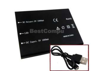 6000mAh External Back Up Battery For Cell Phone Tablet  