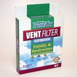  BestAir Family Room/Bedroom Vent Filter Kit