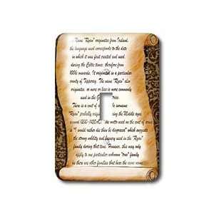 Beverly Turner Name Design   Ryan The Meaning   Light Switch Covers 