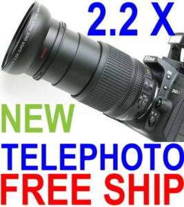 67mm 2.2X HD TELEPHOTO LENS FOR NIKON D90 D80 D70 D70s  