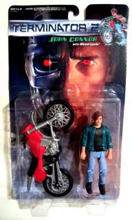 TERMINATOR 2 JOHN CONNOR WITH MOTORCYCLE ACTION FIGURE  