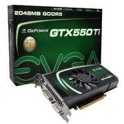 EVGA nVidia GeForce GTX550 2GB DDR5 2DVI/Mini HDMI PCI Express Video 