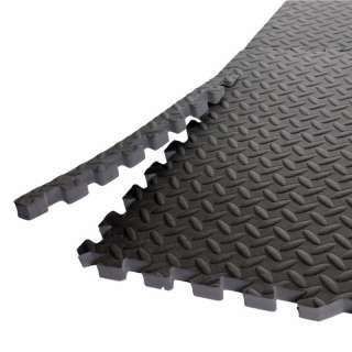 EVA Foam Gym Flooring Puzzle Mats 1/2 thick 96 sq feet 702556043288 