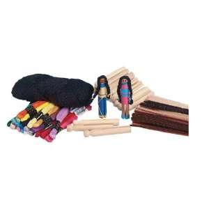 Sax Guatemalan Worry Doll Classroom Kit   3 3/4 Inches   Supplies for 