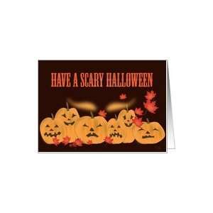  Scary Pumpkin Party Invitation Card Health & Personal 