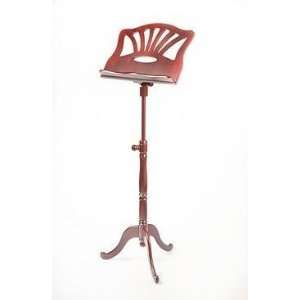   EMS Concerto Wooden Sheet Music Stand, Mahogany Musical Instruments