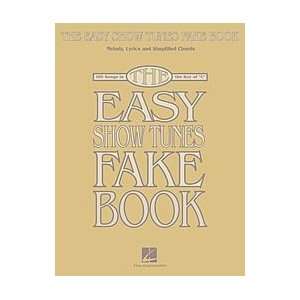  The Easy Show Tunes Fake Book (0884088155384) Not 