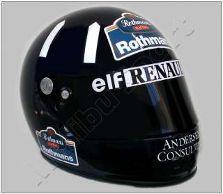 Damon Hill F1 World Champion 1996 Scale 11 Replica Helmet. Real 