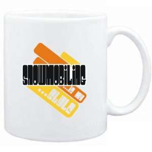  Mug White  Snowmobiling is my stle  Hobbies Sports 