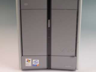 Sony Vaio PC Desktop Computer Windows XP Pentium 4 2.4GHz 1.5GB RAM 
