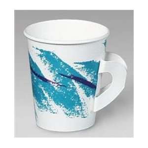  Solo® Jazz® 8 oz. Handled Hot Cup, 1,000 Cups/Case 